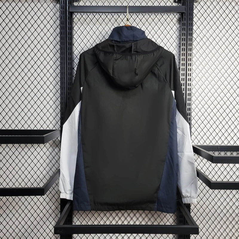 Cortavientos Newcastle United Adidas Negro/Blanco 2023/24