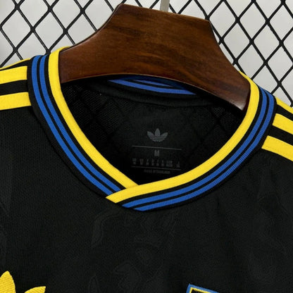 Camiseta Manchester United Tercera Manga Larga 2025/26 Versión Fan