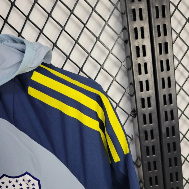 Cortavientos Adidas Boca Juniors Retro Gris