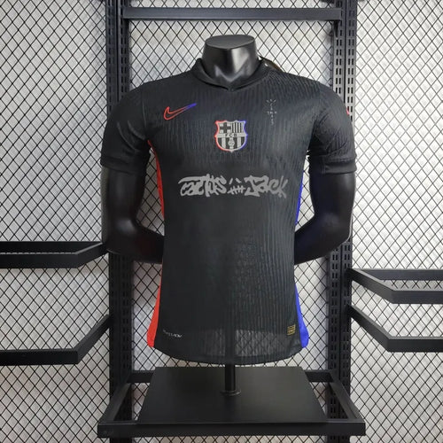 Camiseta FC Barcelona Visita "Travis Scott" 2024/25 Versión Jugador