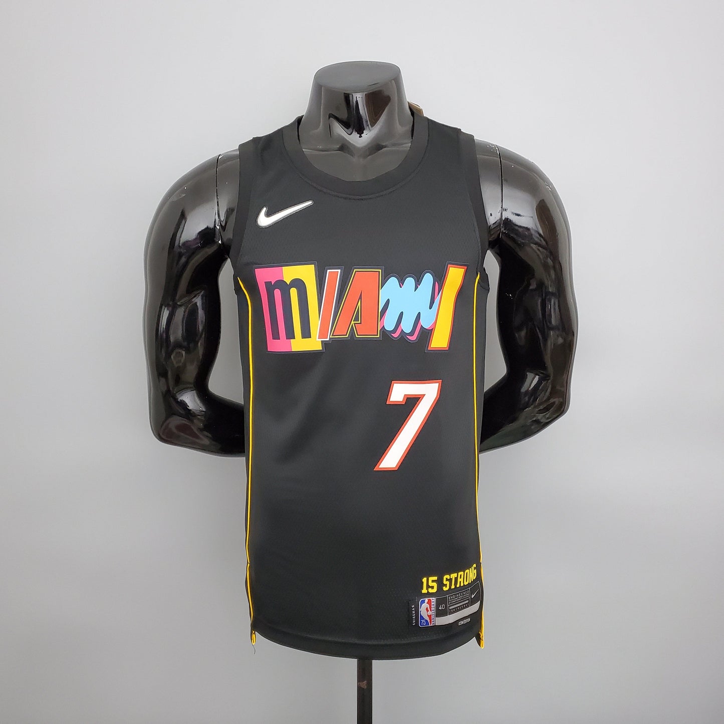 Camiseta Miami Heat "City Edition" Negra