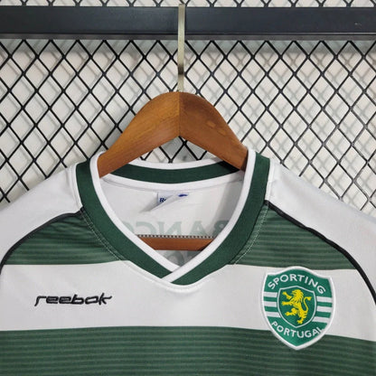 Sporting Lisboa Local Retro Manga Larga 2001/03