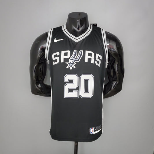 Camiseta San Antonio Spurs "Connect" Negra NBA