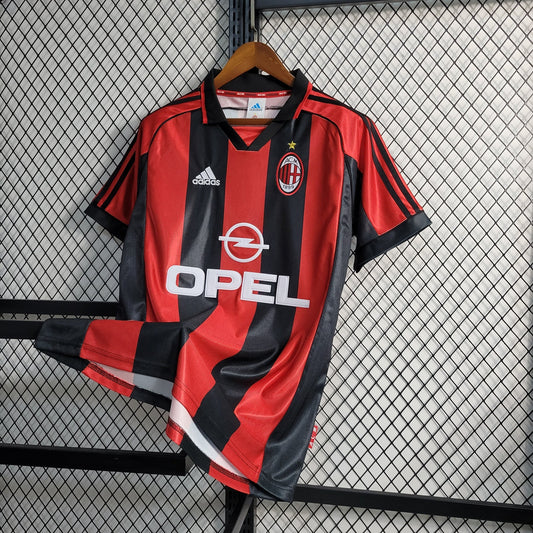 Camiseta AC Milán Local Retro 1998/99