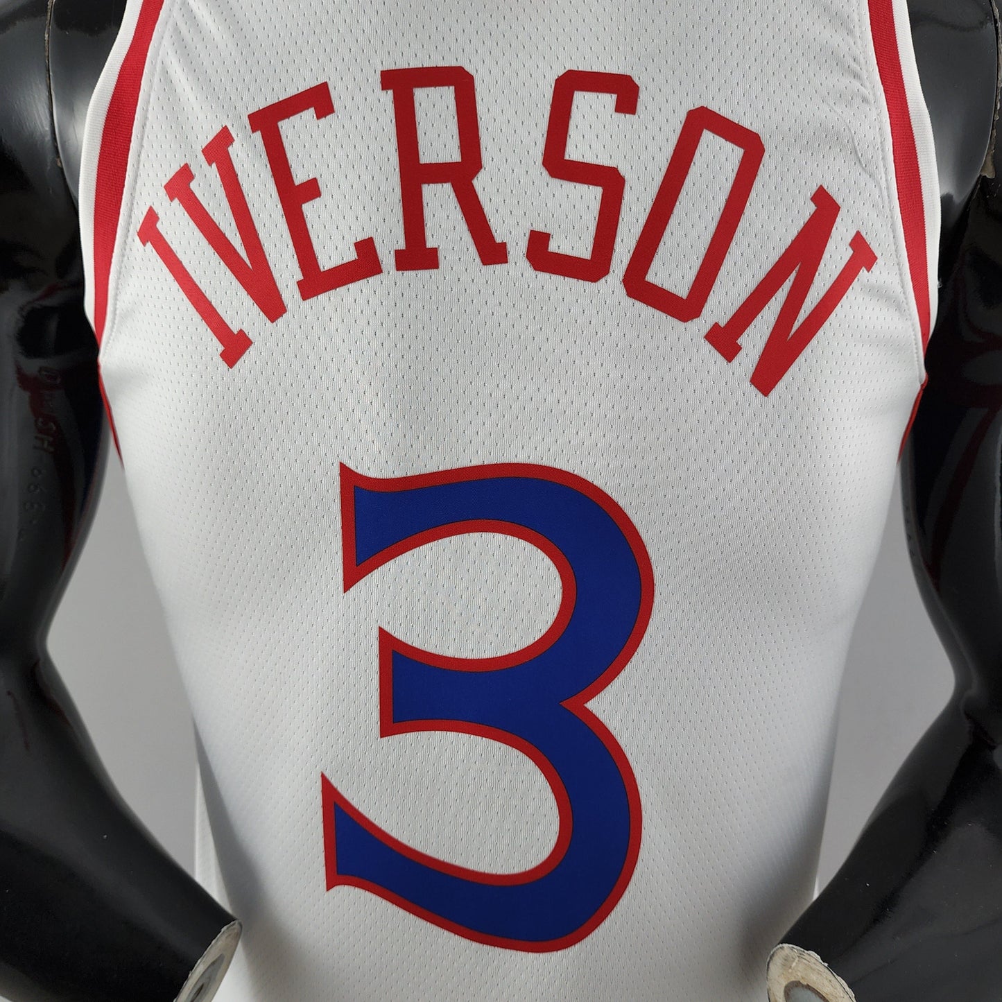 Camiseta Philadelphia 76ers Allen Iverson "Rookie Season" Blanca