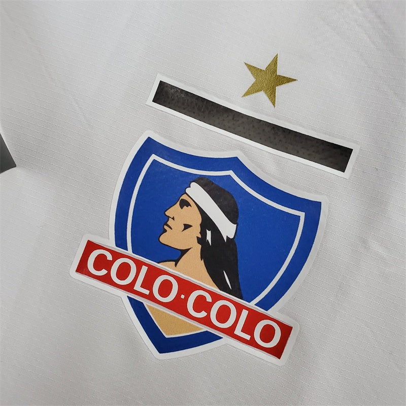 Colo Colo Cortavientos Blanca 2021