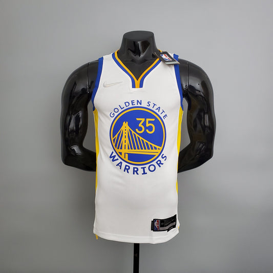 Camiseta Golden State Warriors Clásica Blanca NBA 75 Aniversario