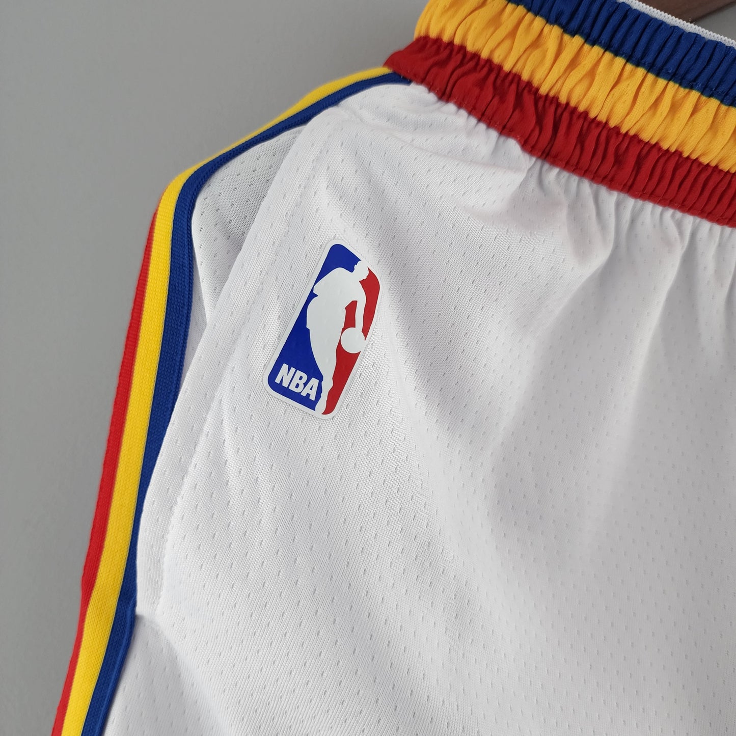 Camiseta Golden State Warriors Shorts Líneas Tricolor