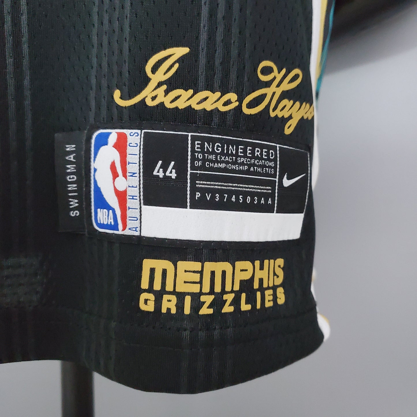 Camiseta Memphis Grizzlies Negra "City Edition" Ja Morant