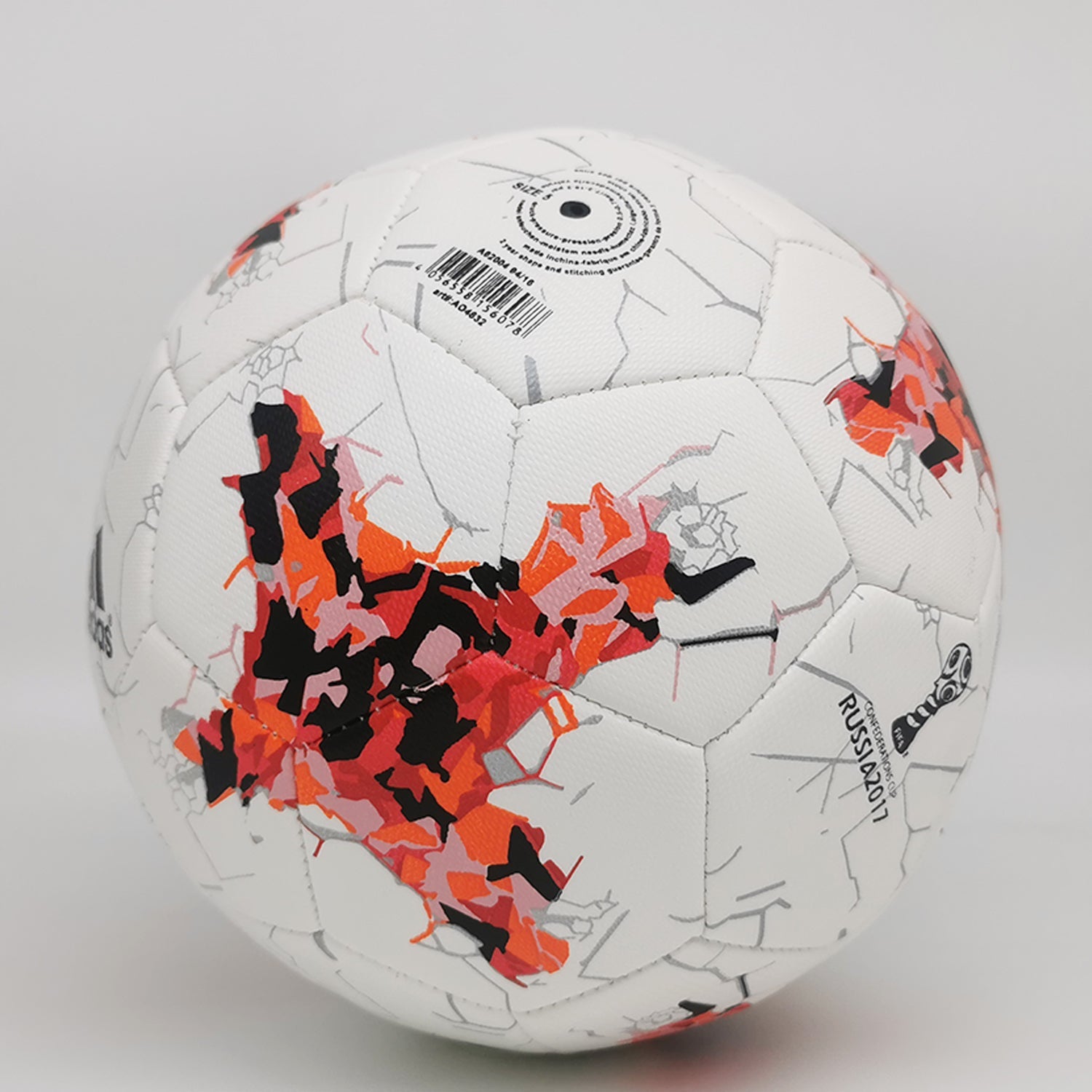 Balón de Fútbol "Krasava" Copa Confederaciones Rusia 2017