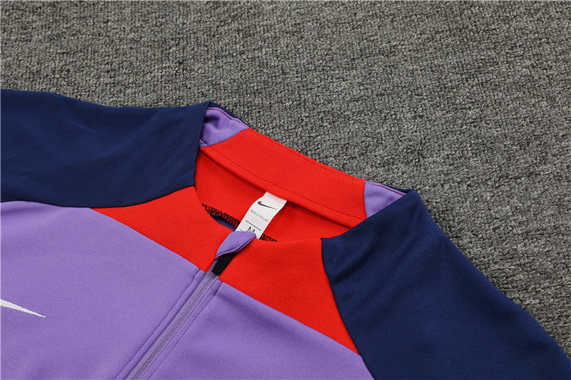 Buzo Completo Liverpool Morado Azul