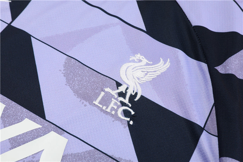 Liverpool Entrenamiento Kit Adulto Diseño Morado 2023/24