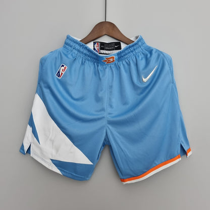 Camiseta Los Angeles Clippers "City Edition" Shorts Celestes