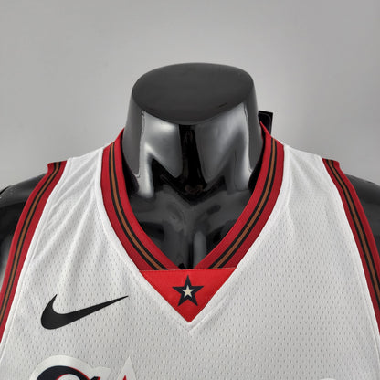 Camiseta Philadelphia 76ers Allen Iverson Blanca