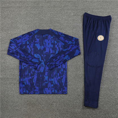 Buzo Completo Chelsea Diseño Azul