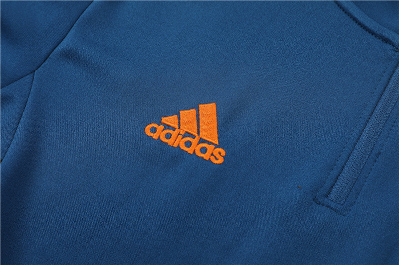 Buzo Completo Manchester United Azul Naranjo 2022/23