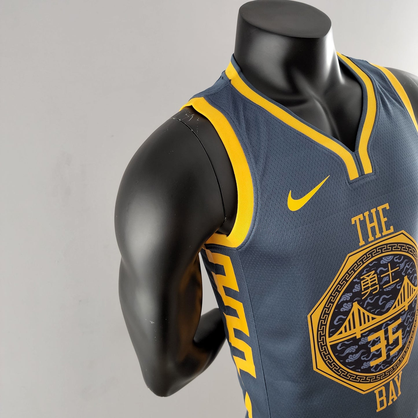 Camiseta Golden State Warriors City Edition Gris