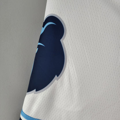 Camiseta Memphis Grizzlies Shorts Blanco