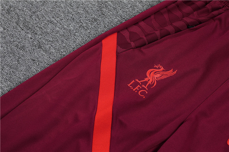 Buzo Completo Liverpool Diseño Rojo 2021/22