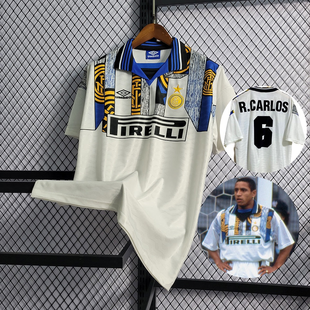 Camiseta Inter de Milán Retro Visita 1996/97