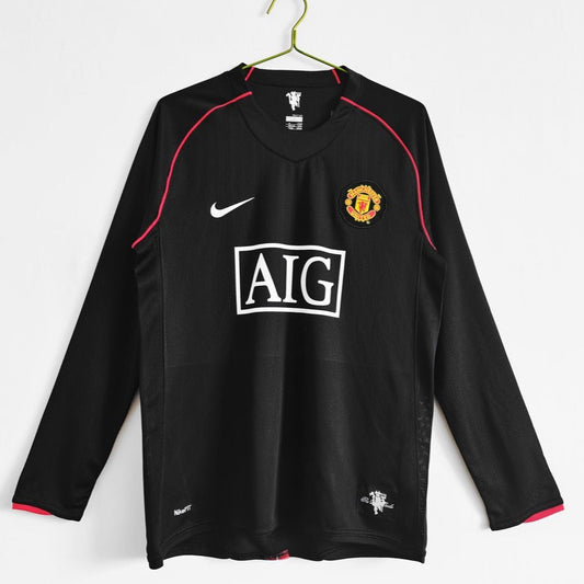 Camiseta Manchester United Retro Tercera Manga Larga 2007/08