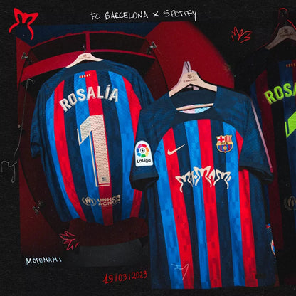 Camiseta FC Barcelona "MOTOMAMI" Local 2022/23 Versión Fan