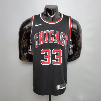 Camiseta Chicago Bulls Nike Negro NBA 75 Aniversario