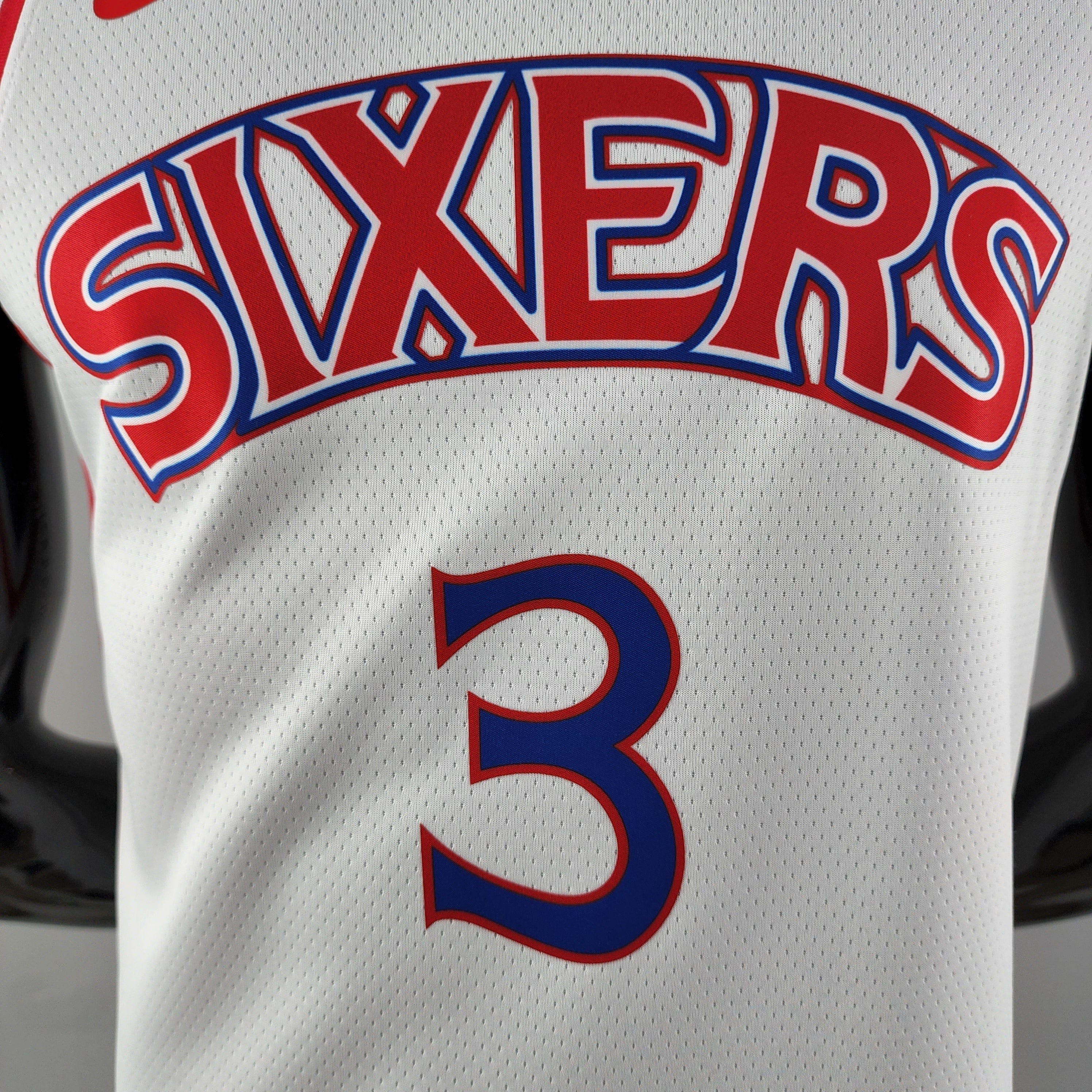 Philadelphia 76ers Allen Iverson "Rookie Season" Blanca