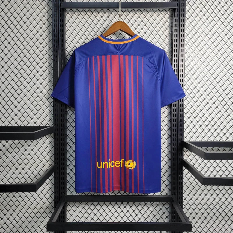 FC Barcelona Local Retro 2017/18 Versión Fan