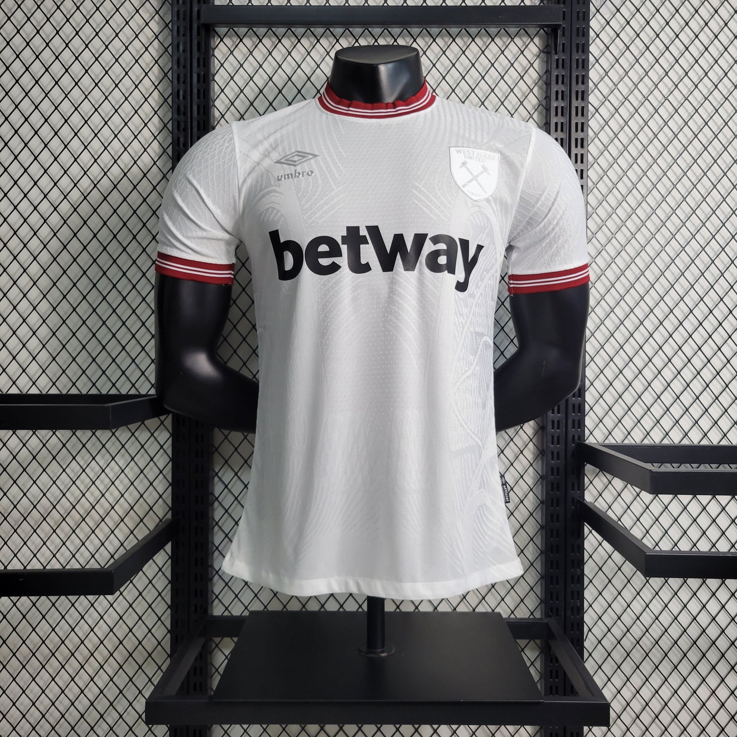Camiseta West Ham Visita 2023/24 Versión Jugador