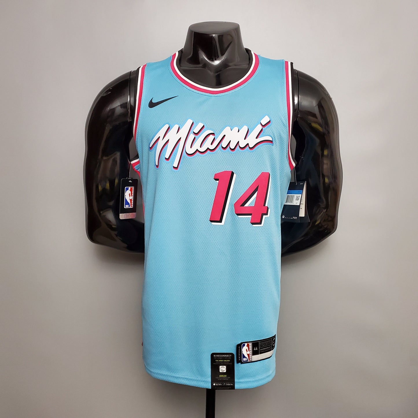 Camiseta Miami Heat Año 2020 Celeste