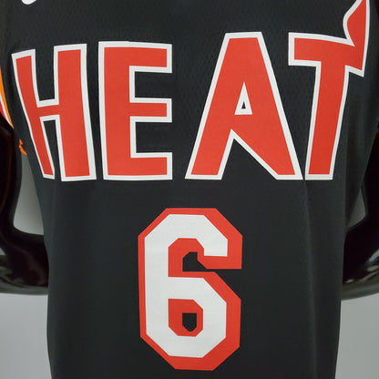Camiseta Miami Heat "Retro Night" Negra