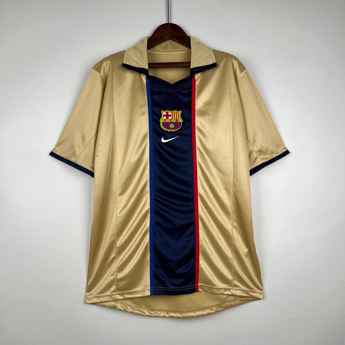 Camiseta FC Barcelona Visita Retro 2002