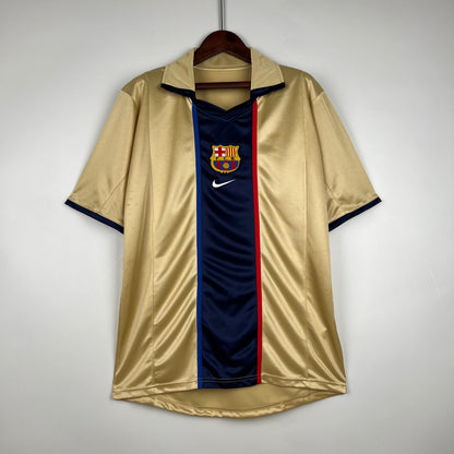 Camiseta FC Barcelona Visita Retro 2002