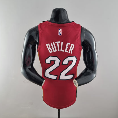 Camiseta NBA 75 Aniversario Miami Heat Roja