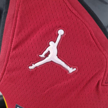 Camiseta NBA 75 Aniversario Miami Heat Roja