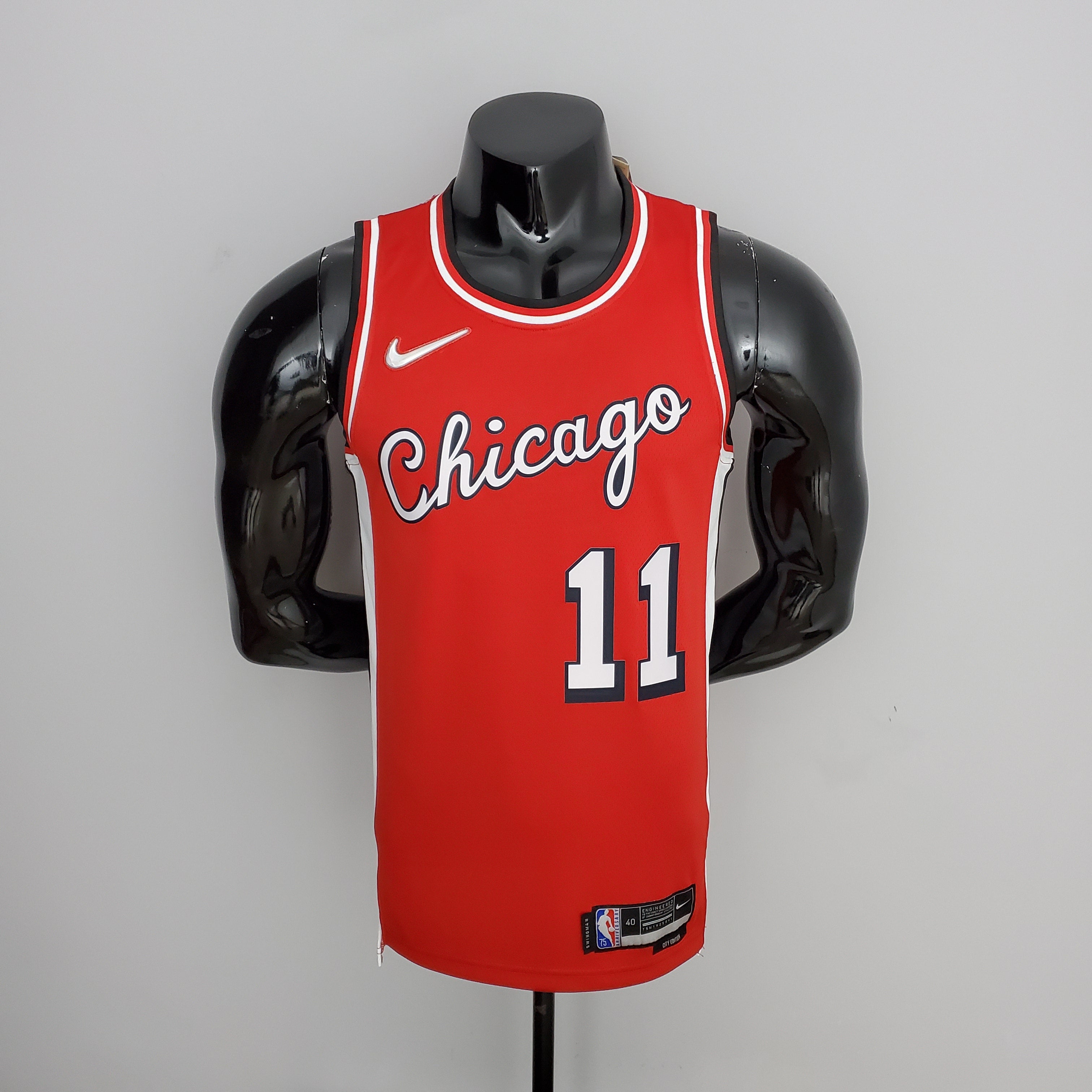 Chicago Bulls City Edition Roja NBA 75 Aniversario