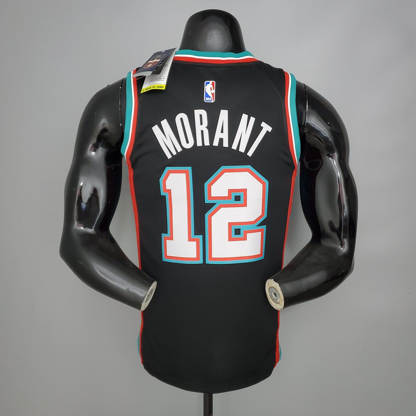 Camiseta Memphis Grizzlies Negra "Retro" Ja Morant