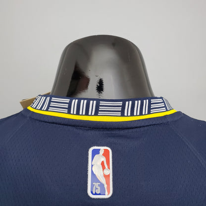 Camiseta Memphis Grizzlies 2022 Azul Marino "City Edition" Ja Morant