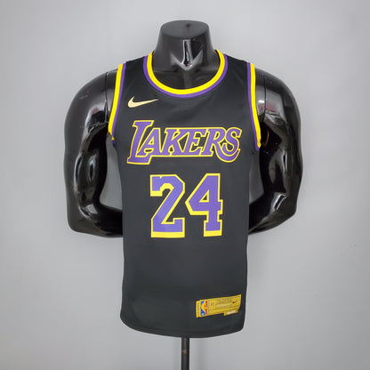 Camiseta LA Lakers Negra 2021 Versión Fan