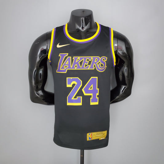 Camiseta LA Lakers Negra 2021 Versión Fan