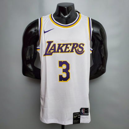 Camiseta LA Lakers Clásica Blanca Versión Fan