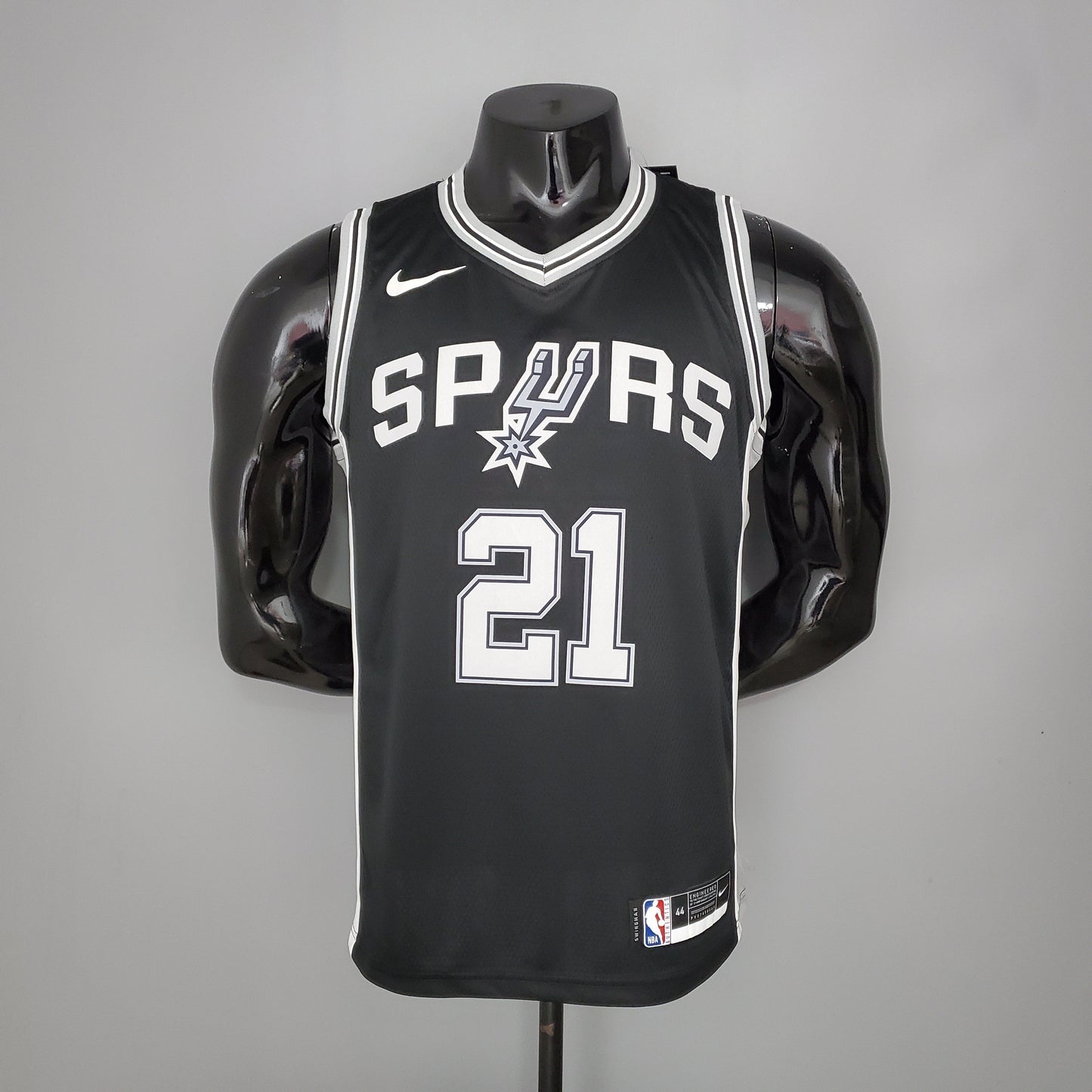 Camiseta San Antonio Spurs "Connect" Negra NBA