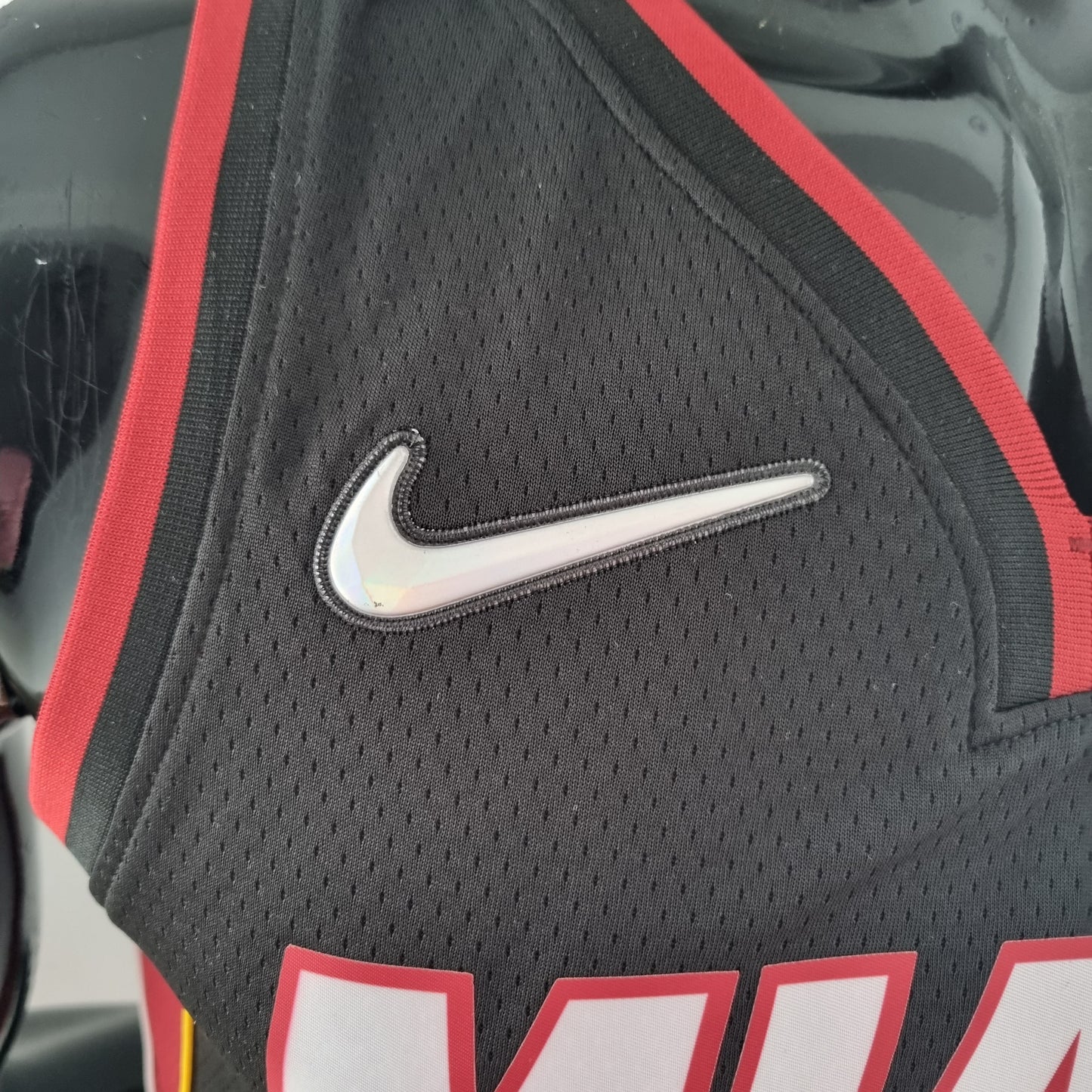 Camiseta NBA 75 Aniversario Miami Heat Negra