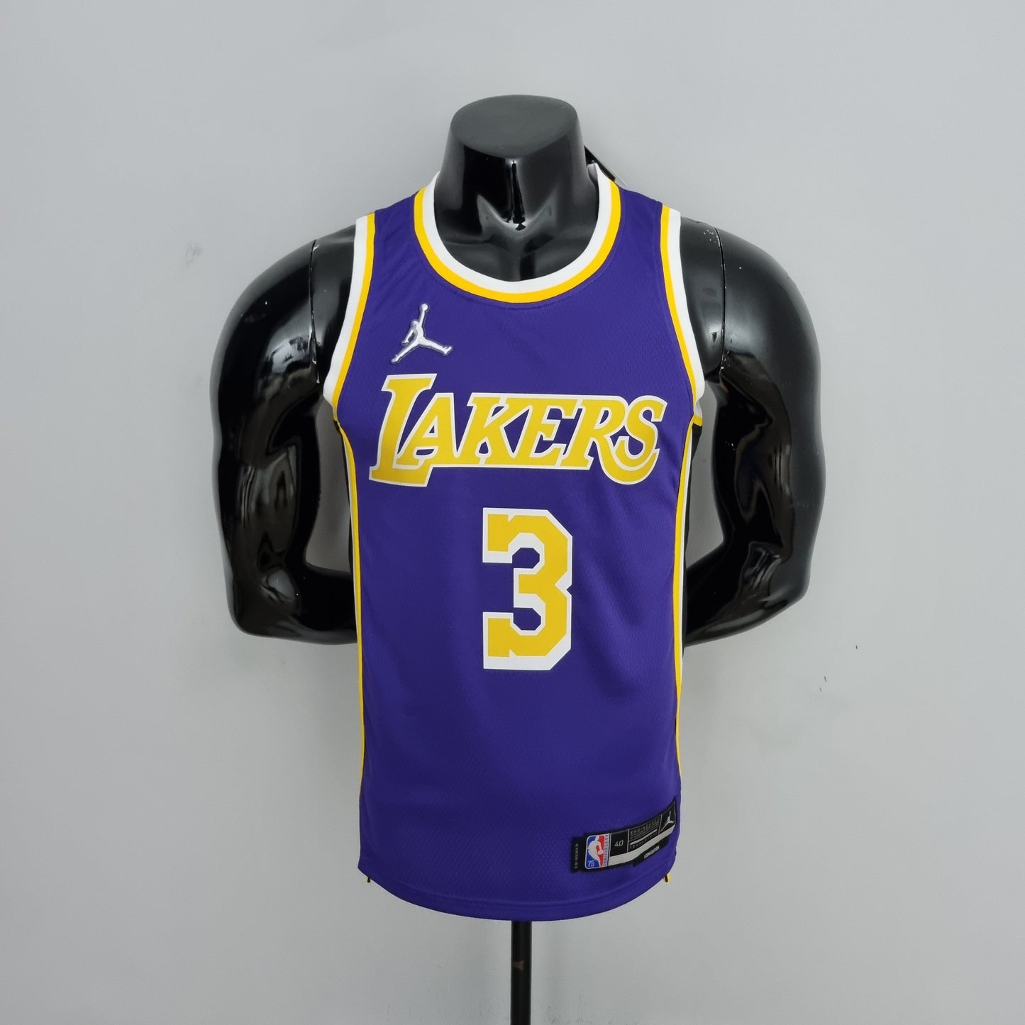 Camiseta LA Lakers Clásica Morada Jordan 2022/23 Versión Fan