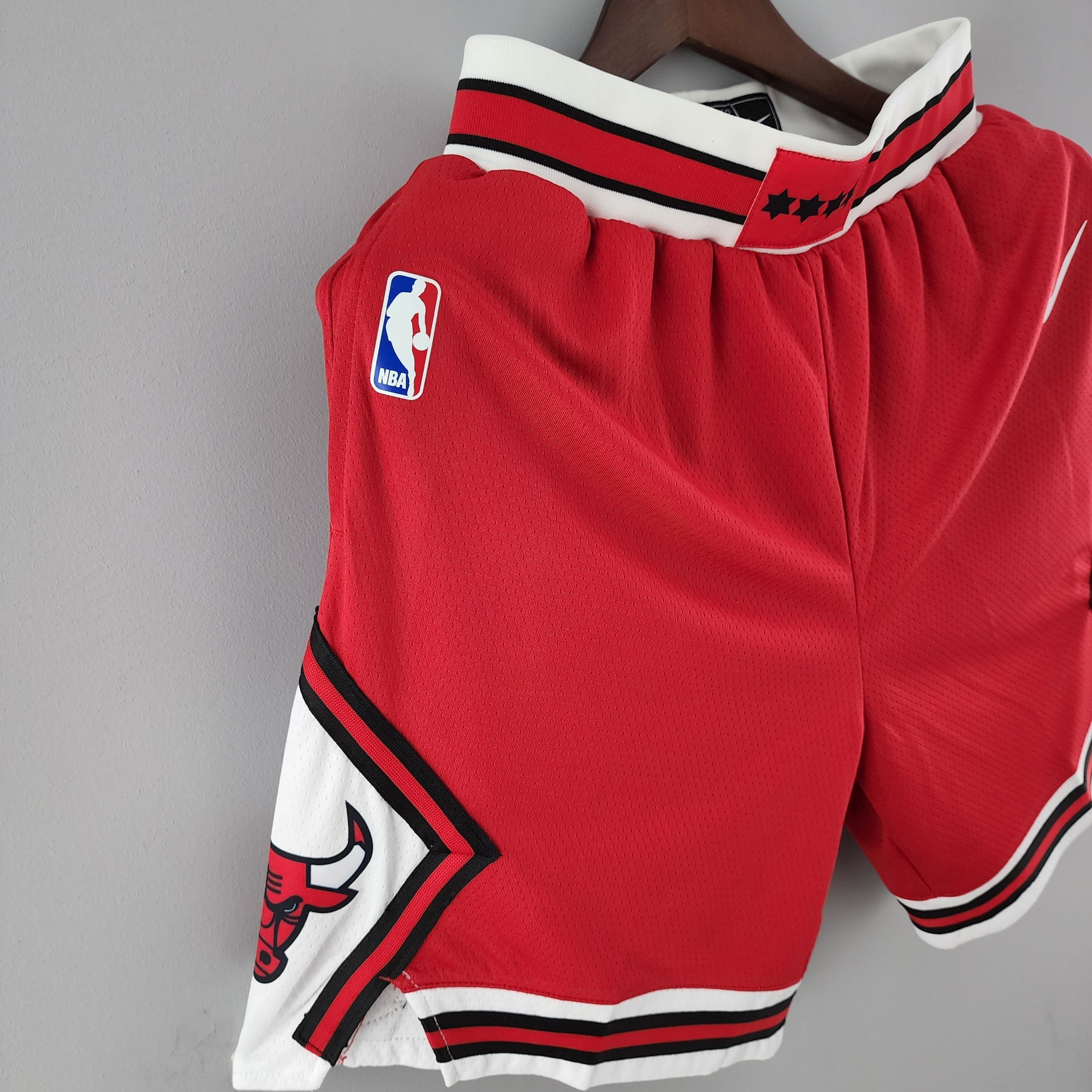 Chicago Bulls Shorts Rojo