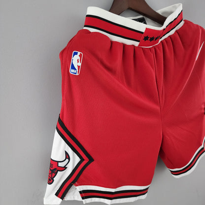 Camiseta Chicago Bulls Shorts Rojo
