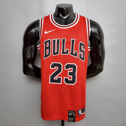 Camiseta Chicago Bulls Roja Clásica Nike Connect