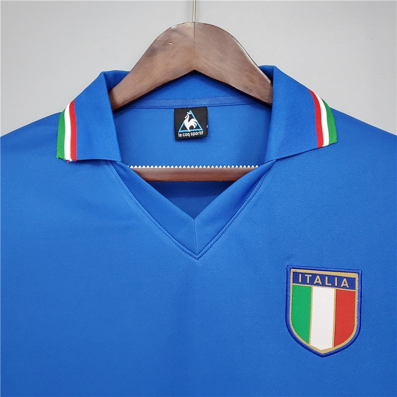 Camiseta Italia Local Retro 1982