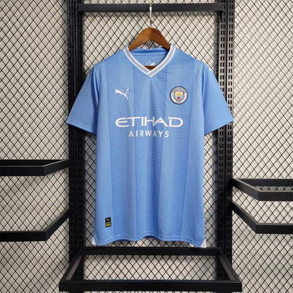 Camiseta Manchester City Local 2023/24 Versión Fan